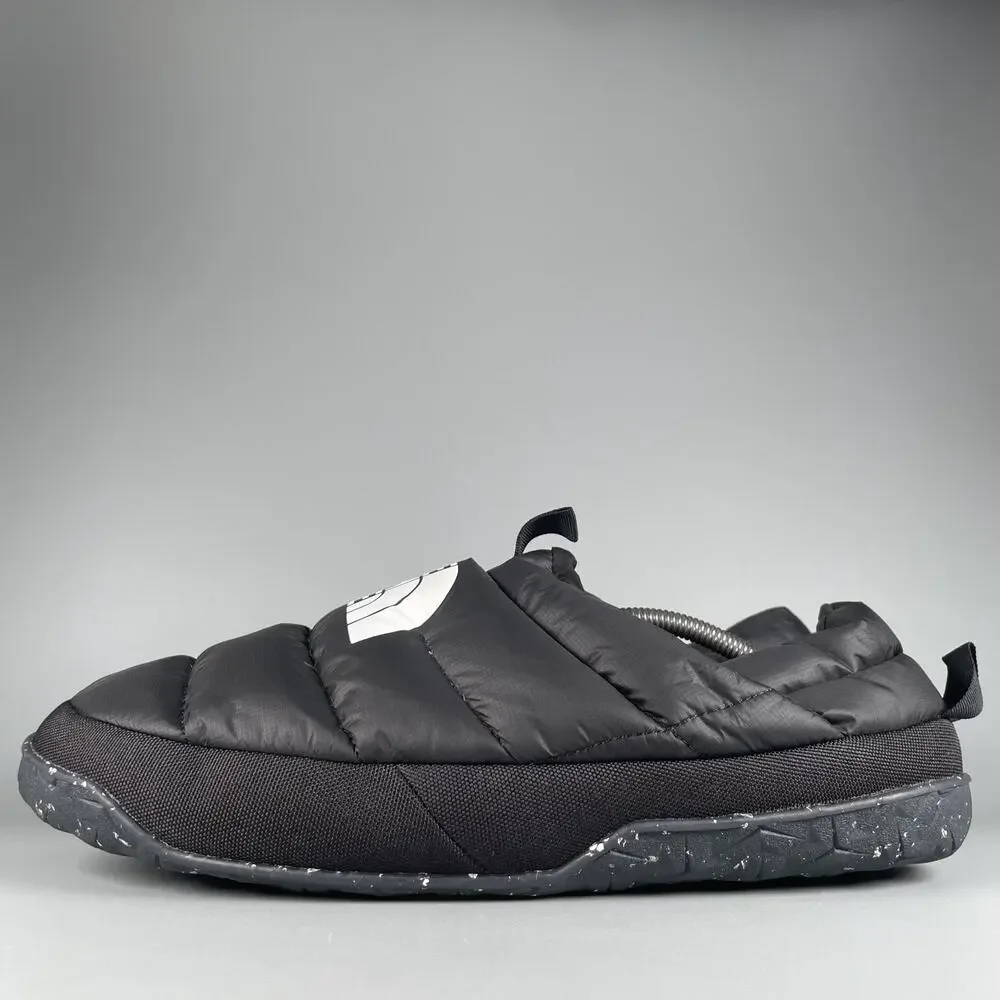 The North Face Nuptse Mule Men's 14 Black Mens Slip On Puffer Slippers Loafers